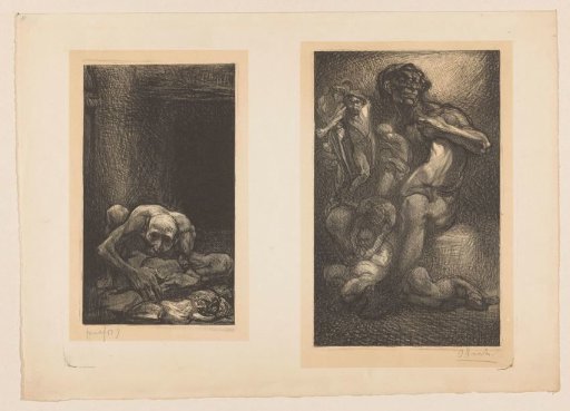 Seated Man in the Dark