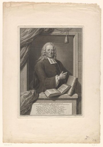 Portrait of Johannes Plantinus at the age of 61