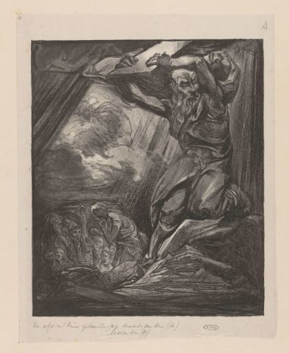 Moses Breaking the Tables of the Law