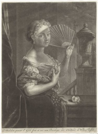 Young Woman with a Fan