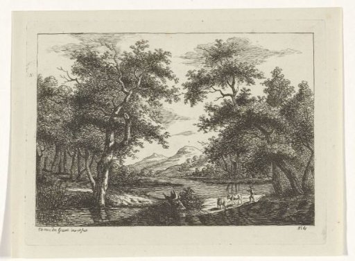 Landscape with cattle