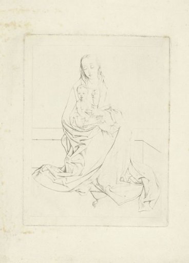 Study of a Madonna with Child
