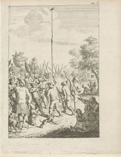 Bird Shooting at a Guild Celebration