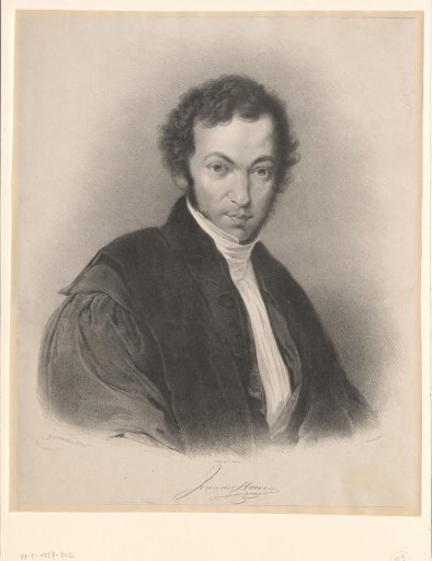 Portrait of Johannes van der Hoeven