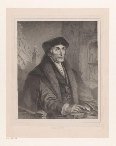 Portrait of Desiderius Erasmus