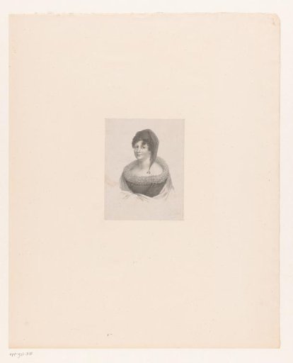 Portrait of an unknown woman with a cap