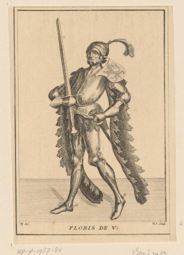 Portrait of Floris V, Count of Holland and Zeeland