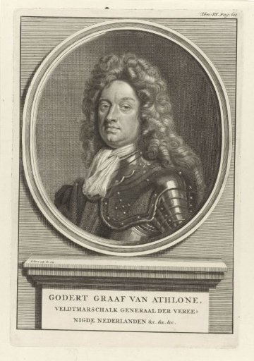Portrait of Godard, Baron van Reede-Ginckel, Count of Athlone