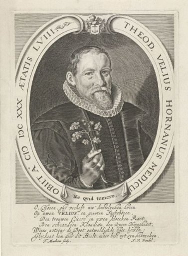Portrait of Theodorus Velius