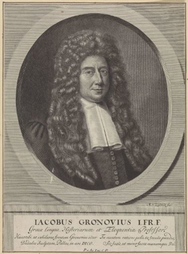 Portrait of Jacob Gronovius