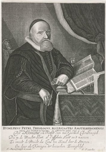 Portrait of Rudolphus Petri
