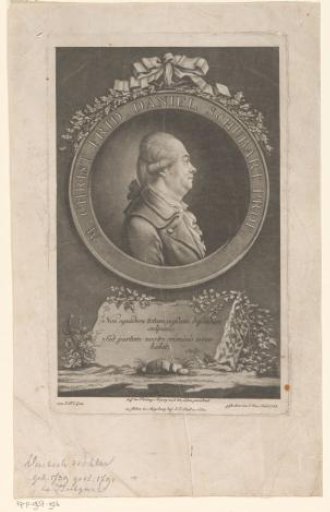 Portrait of Christian Friedrich Daniel Schubart