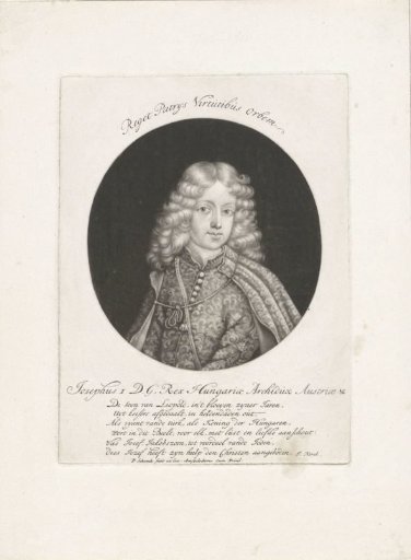 Portrait of Emperor Joseph I in his youth