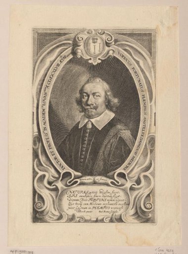 Portrait of Vopiscus Fortunatus Plempius at the age of 47