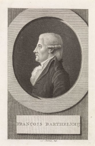 Portrait of the French diplomat François Barthélemy