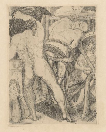 Ixion in Tartarus