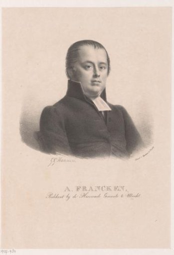 Portrait of Ahasueros Francken
