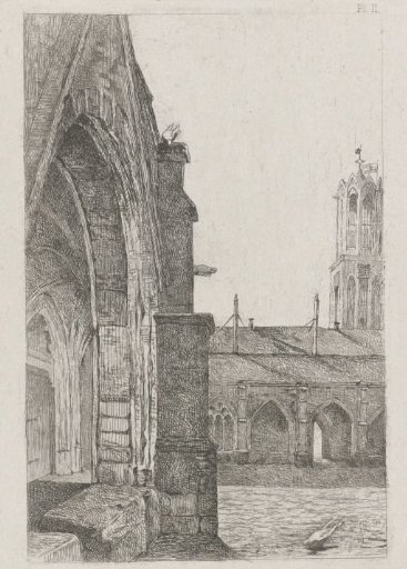 Part of a monastery near the Cathedral of Utrecht