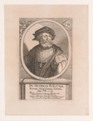 Portrait of Heinrich Röust