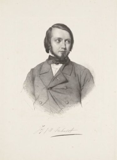 Portrait of Johannes Josephus Herman Verhulst