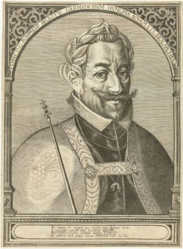 Portrait of Emperor Matthias with scepter