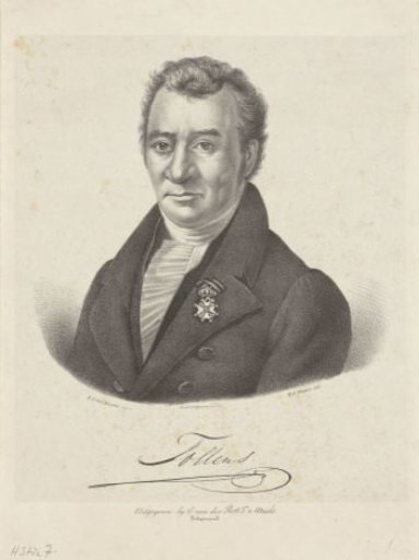 Portrait of Hendrik Tollens