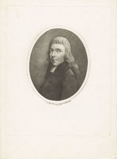 Portrait of the preacher G.J. Schacht