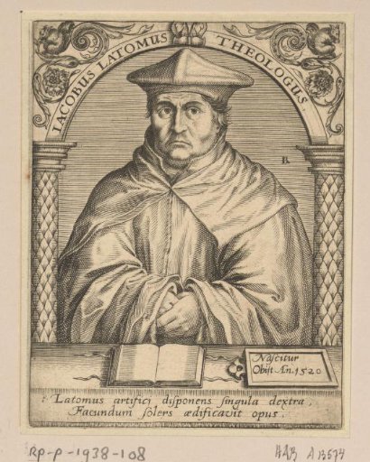 Portrait of Jacobus Latomus
