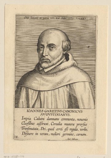 Portrait of Joannes Garetius
