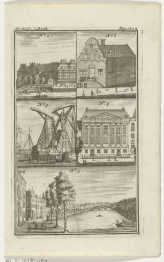 Various buildings and views in Amsterdam
