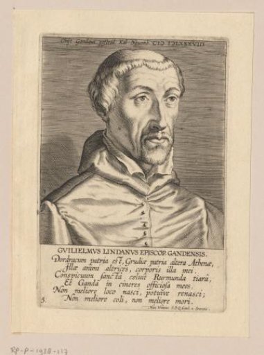 Portrait of Guilielmus Damasus Lindanus