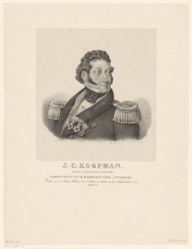Portrait of Jan Coenraad Koopman