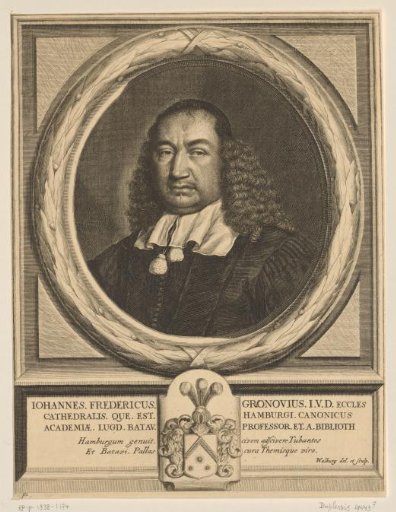 Portrait of Johann Friedrich Gronovius