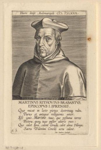 Portrait of Martinus Riethovius