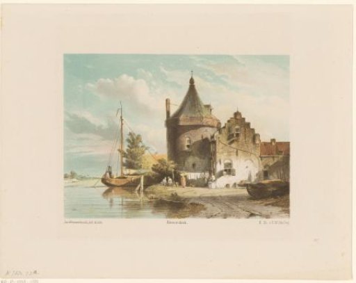 View of the Wal Tower at Culemborg