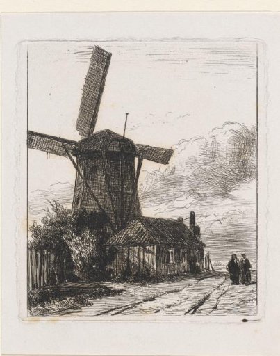 View of the Trekweg in The Hague