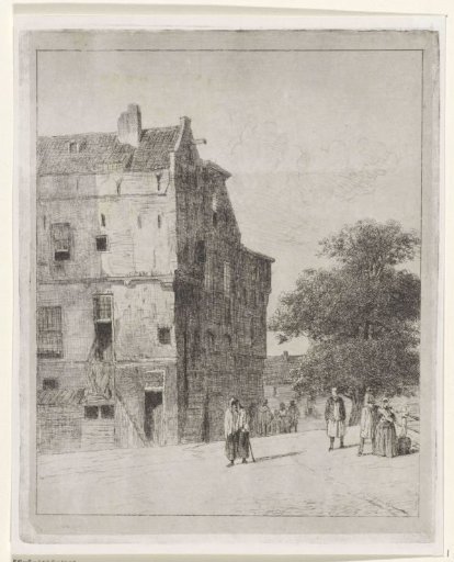 View of a street in Amsterdam