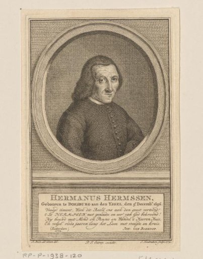 Portrait of Hermanus Hermsen