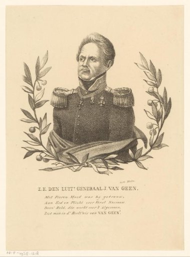 Portrait of Josephus Jacobus van Geen