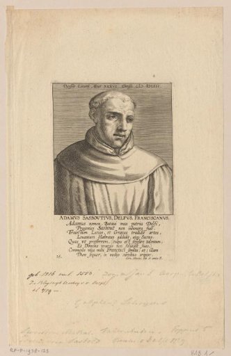 Portrait of Adam Sasbout
