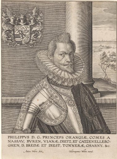 Bust portrait of Philip William, Prince of Orange