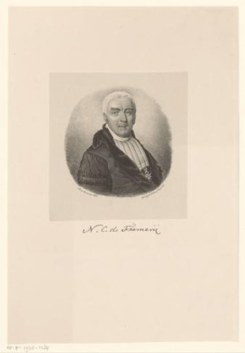 Portrait of Nicolaas Cornelis de Fremery