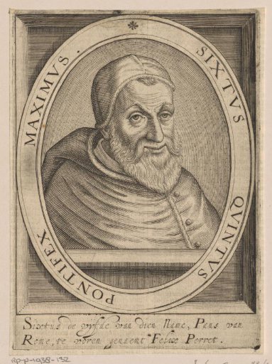 Portrait of Sixtus V