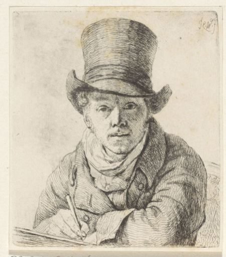 Self-Portrait of Pieter Christoffel Wonder