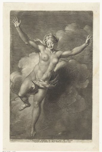 Nude Woman in the Clouds