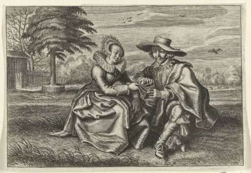 Man and Woman in the Field