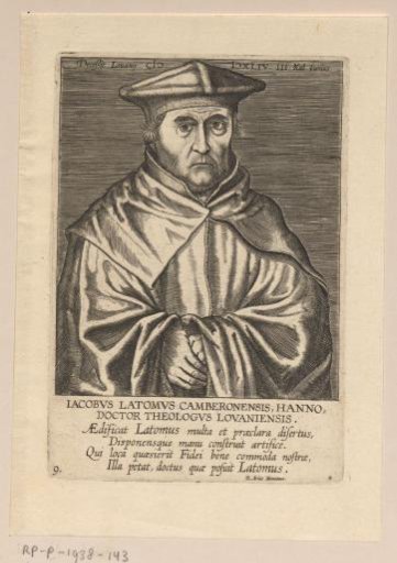 Portrait of Jacobus Latomus