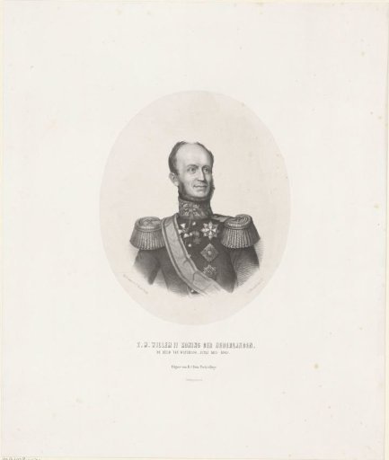 Portrait of William II, King of the Netherlands