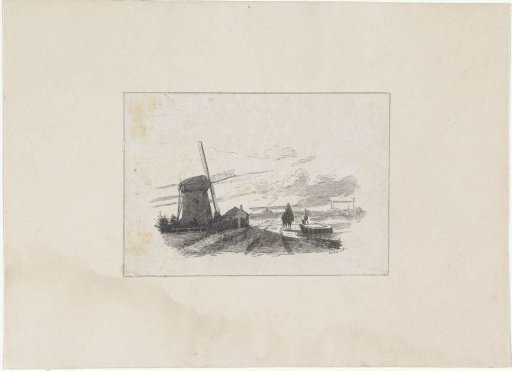 Landscape with a Mill on a Canal