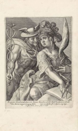 Mercury and Minerva